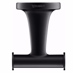Duravit Starck T Håndklekrok Svart Matt Dobbel