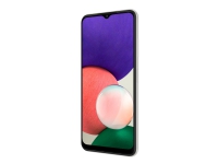 Samsung Galaxy A22 5G - 5G smartphone - dual-SIM - RAM 4 GB / Intern hukommelse 64 GB - microSD slot - LCD-skærm - 6.6 - 2408 x 1080 pixels (90 Hz) - 3x bagkamera 48 MP, 5 MP, 2 MP - front camera 8 MP - hvid