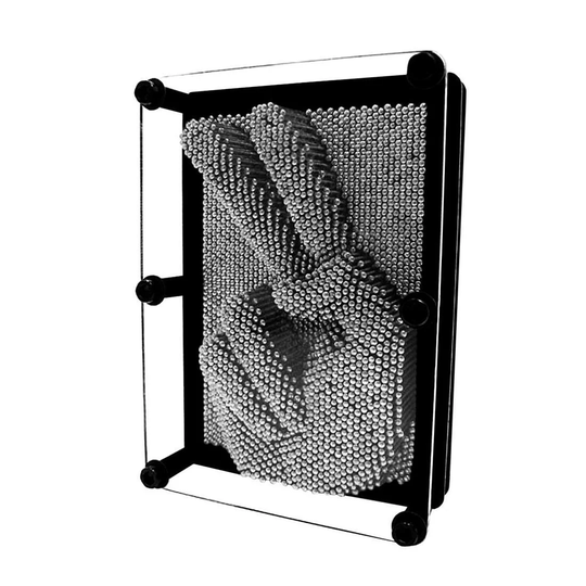 Pin Art XL - Pinscreen i Metal