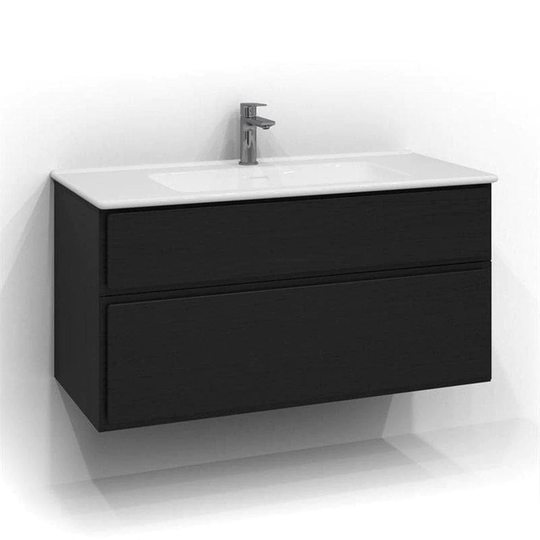 Svedbergs Forma Kontur Servantskap 100cm / 45cm Svart eik