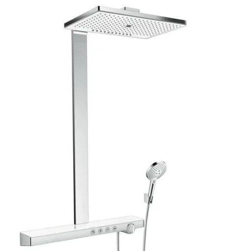Hansgrohe Rainmaker Select 460 3jet Showerpipe EcoSmart Hvit/Krom