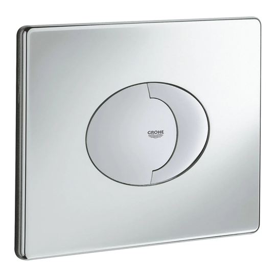 Grohe Skate Air Betjeningsplate Vannrett Krom
