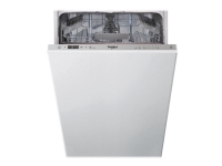 Whirlpool WSIC3M17 - Opvaskemaskine - til indbygning - Niche - bredde: 45 cm - dybde: 57 cm - højde: 82 cm