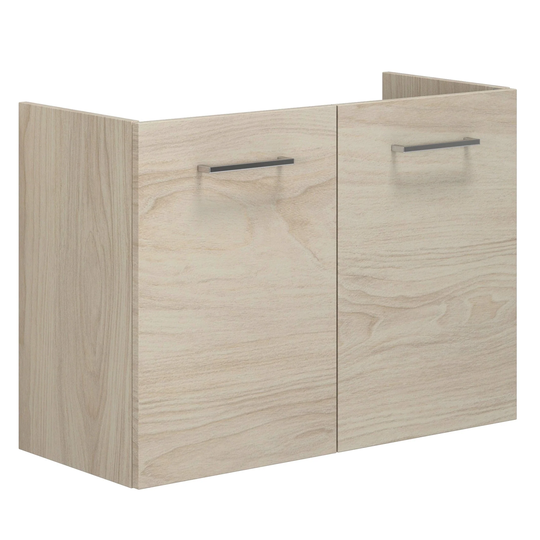 Dansani Mido+ Slim Servantskap 2 Dører B60-80x35cm Uten Servant Hvit alm / 80cm