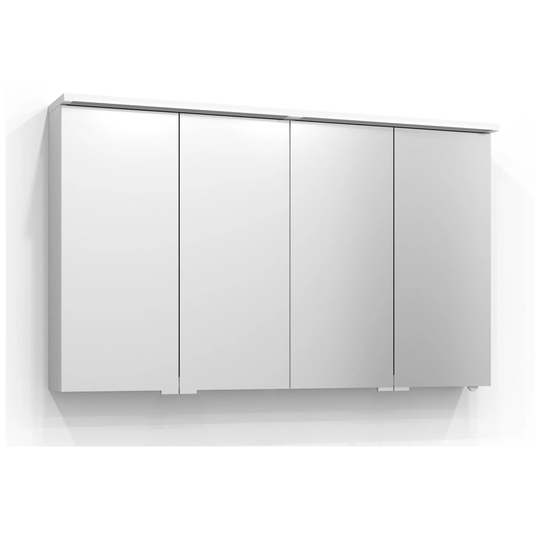 Svedbergs Skuru-s LED Speilskap Uten Servantlys Hvit Matt / 120cm