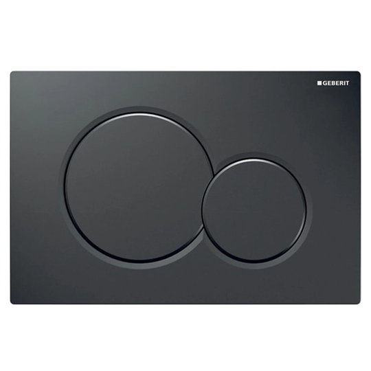 Geberit Sigma 01 Betjeningsplate Svart