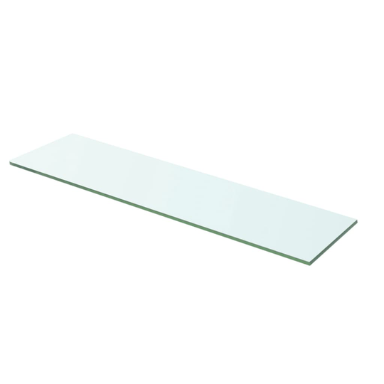 vidaXL hylde glaspanel klar 60x12 cm