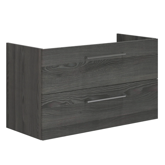 Dansani Mido+ Servantskap 2 Skuffer B60-120xd44cm Uten Servant Pine Grey / 100cm