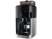 Philips Grind & Brew HD7767 - Kaffemaskine - 12 kopper - metal/sort