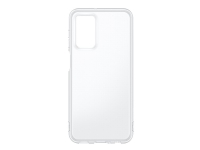 Samsung EF-QA235 - Bagsidecover til mobiltelefon - termoplastisk polyuretan (TPU) - gennemsigtig - for Galaxy A23, A23 5G