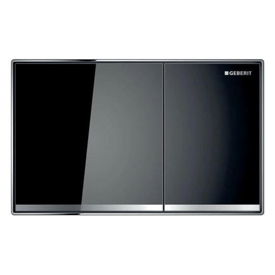 Geberit Sigma 60 Betjeningsplate Svart Glass