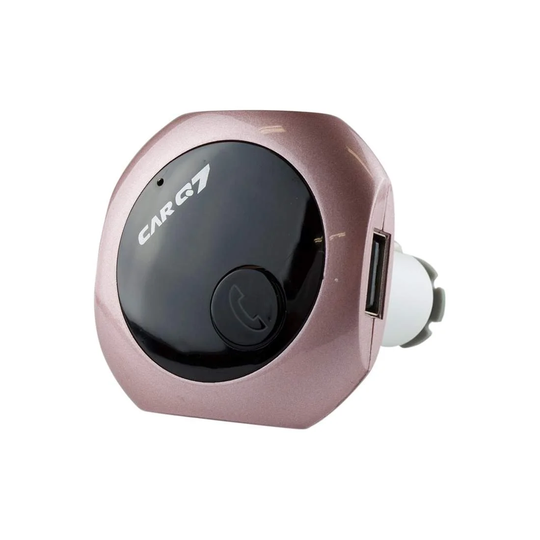 FM-transmitter med Bluetooth til bilen - Pink