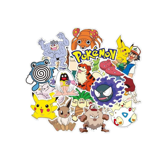 Klistermærke 80 stk. - Pokémon