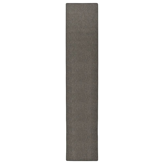 vidaXL tæppeløber 80x400 cm sisal-look antracitgrå