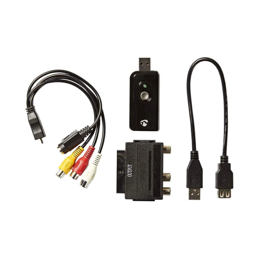 Converter - USB til RCA og S-Video / Scart
