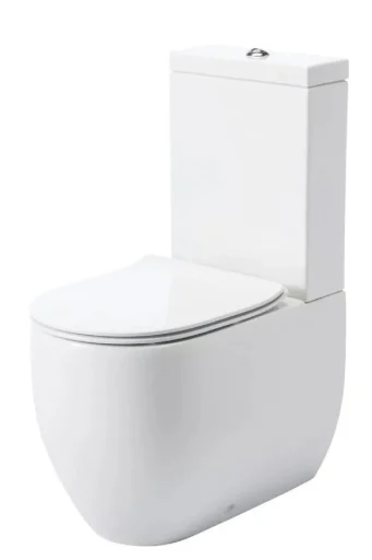 Lavabo Flo gulvstående toalett m/P-lås, hvit