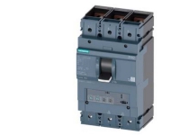 SIEMENS Maksimalafbryder 3VA2 IEC str. 400, ICU=55KA @ 415 V 3-polet, anlægsbeskyttelse ETU350, LSI, IN=400A