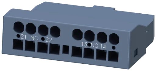 Hjelpebryter 1NO+1NC Front, 3RV2901-2E