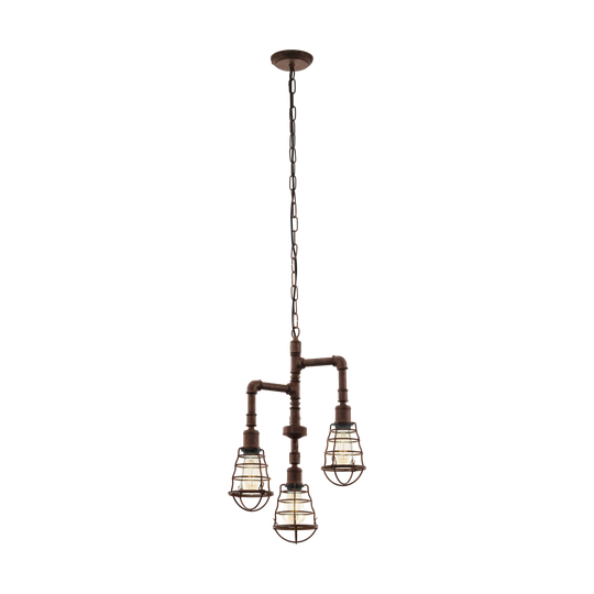 Port seton ceiling light (Tan / Brown)