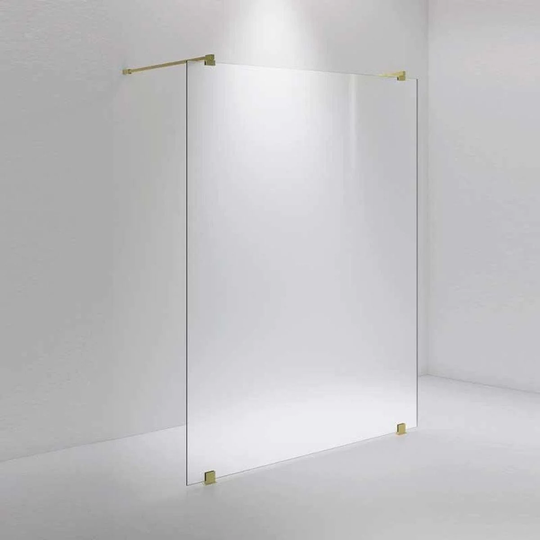 INR Iconic Nordic Rooms Dusjvegg ARC 43 Måltilpasset Messing / Opal Frostet Glass