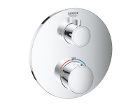 GROHE 24076000, Badekar & bruser, Drejeventiler, Krom -