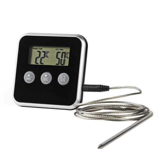 Digitalt Stegetermometer med Timer