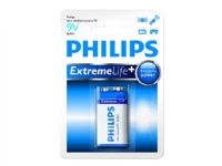 Philips ExtremeLife+ 6LR61E1B - Batteri 9V - Alkaline