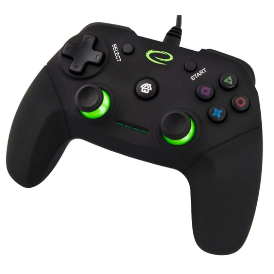 Håndkontroll til PC/PS3, GX550 - Sort