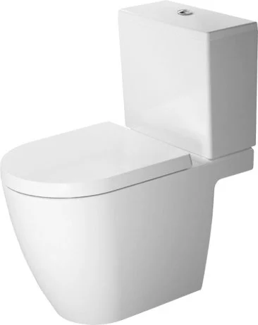 Duravit ME by Starck underdel til gulvstående toalett med HygieneGlaze, hvit