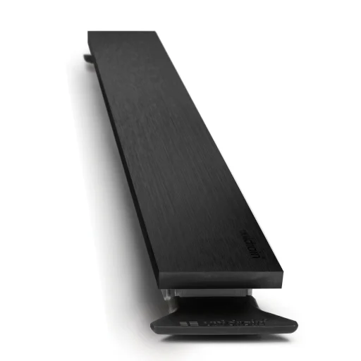 Unidrain HighLine Colour Panel rist, 1200 mm, Børstet sort