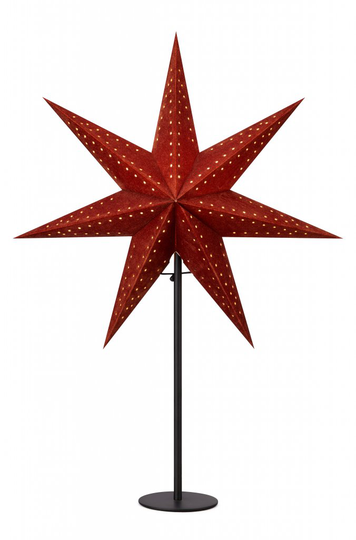 Embla table star 45cm (Beige / brun)
