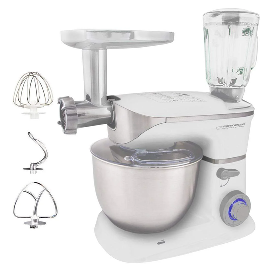 Køkkenmaskine med blender og kødkværn - 1000W