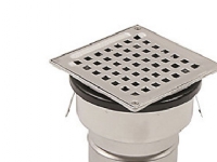 Blücher 110 mm afløbsskål til beton, uden studs, lodret, flex
