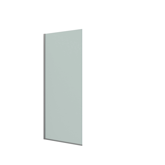 Dansani Match D Fastvegg B70-140xh197,5cm Sateng / 70cm Isglass
