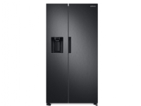 Samsung RS67A8810B1, Fritstående, Amerikansk dør, Sort, LED, Indvendig, R600a