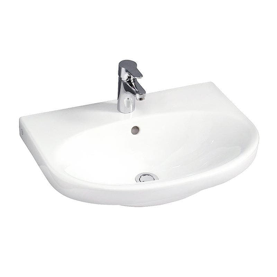 Gustavsberg Nautic Servant 50-70 Vegghengt Hvit / 60cm