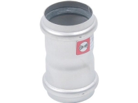 Blücher dobb.mf.50mm m.O-ringe - RF AISI 304.Alm RF stål