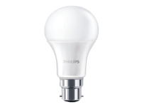 Philips CorePro - LED-lyspære - form: A60 - matteret finish - B22 - 11 W (tilsvarende 75 W) - klasse F - varmt hvidt lys - 2700 K