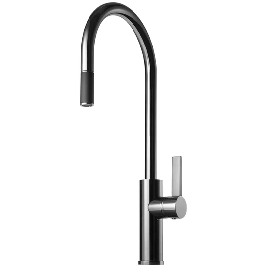 Tapwell Arm185 Kjøkkenarmatur Uttrekk Black Chrome