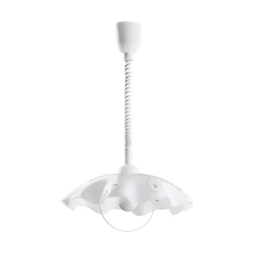 Vetro Pendel Ø415 hvit, E27, 60W