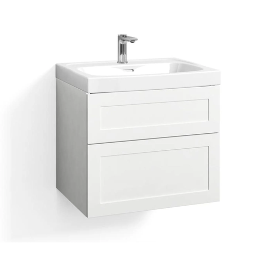 Svedbergs Forma Ramme Servantskap 60cm / 45cm Hvit Matt