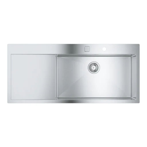 Grohe K1000 kjøkkenvask 116x52 cm, høyre, rustfritt stål