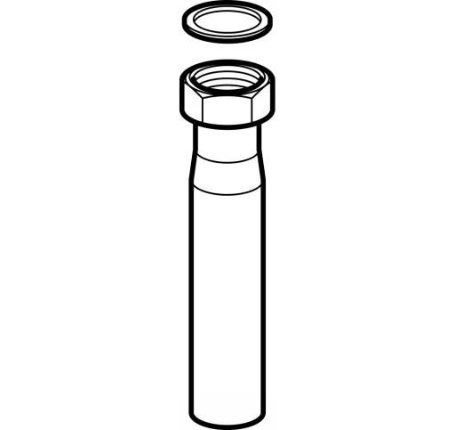 1,1 / 2 "x 40 mm Koblingsstykke Geberit