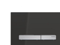Geberit flush plate SIGMA50 FLUID BLACK RAL9005