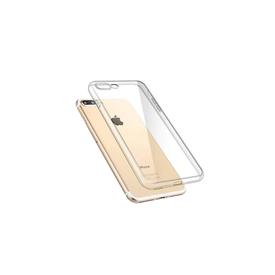 10x Transparent Cover til iPhone 8 / iPhone 7 Plus (Big-Pack)