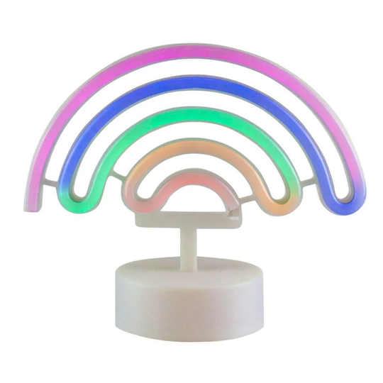 LED Neonlampe, Regnbue