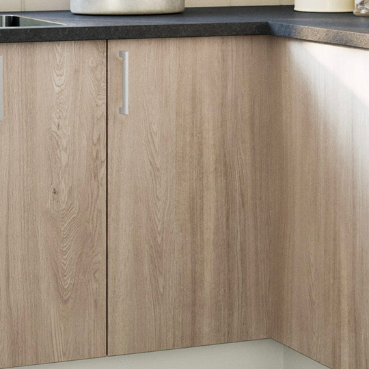 Linn Bad Underskap 1 dør for Vaskerom Lys eik / 40cm Høyre