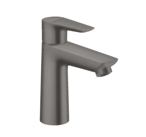 Hansgrohe Talis E 110 servantbatteri, børstet sort krom