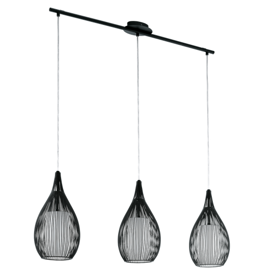 Razoni 3 ceiling light (sort)