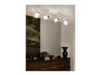 EGLO DAVIDA LED SPOT 4L 5W KROM/HVID